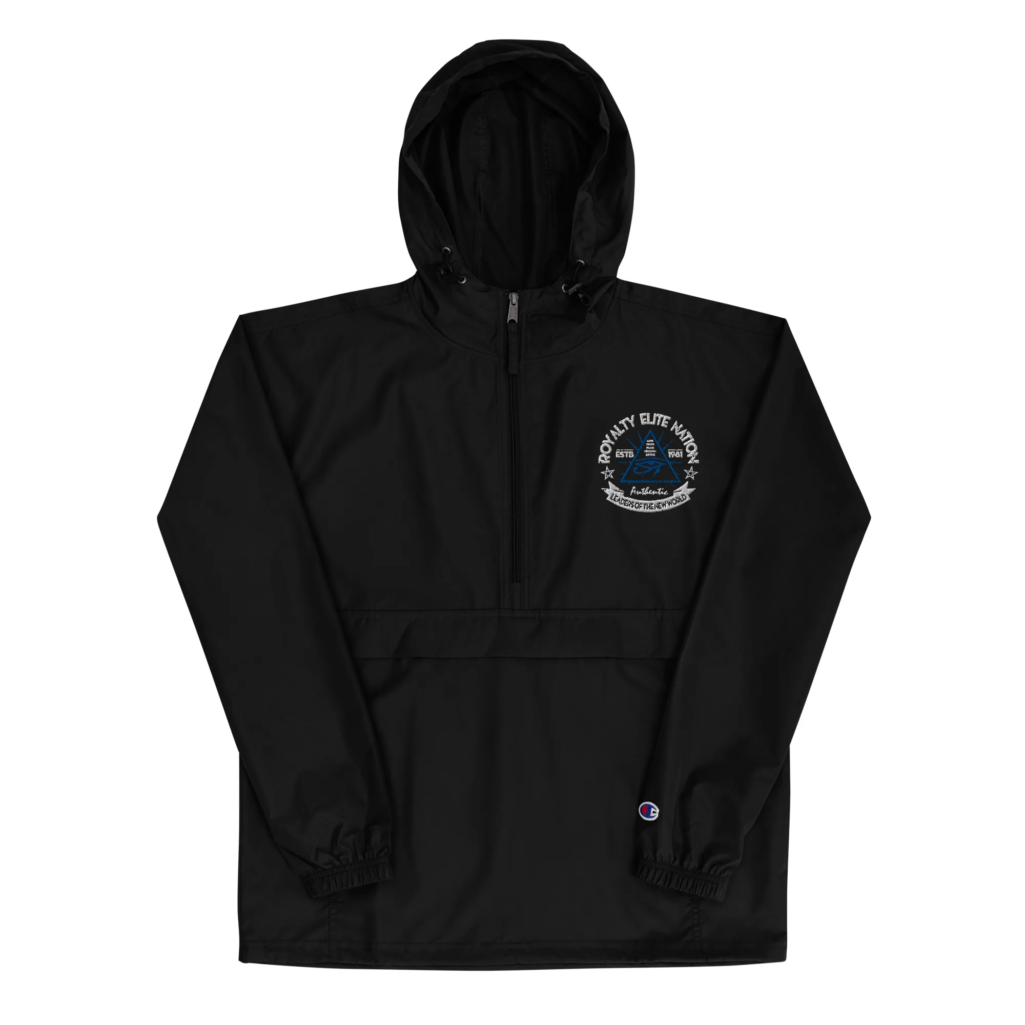 Embroidered Champion Packable Jacket - Image 12