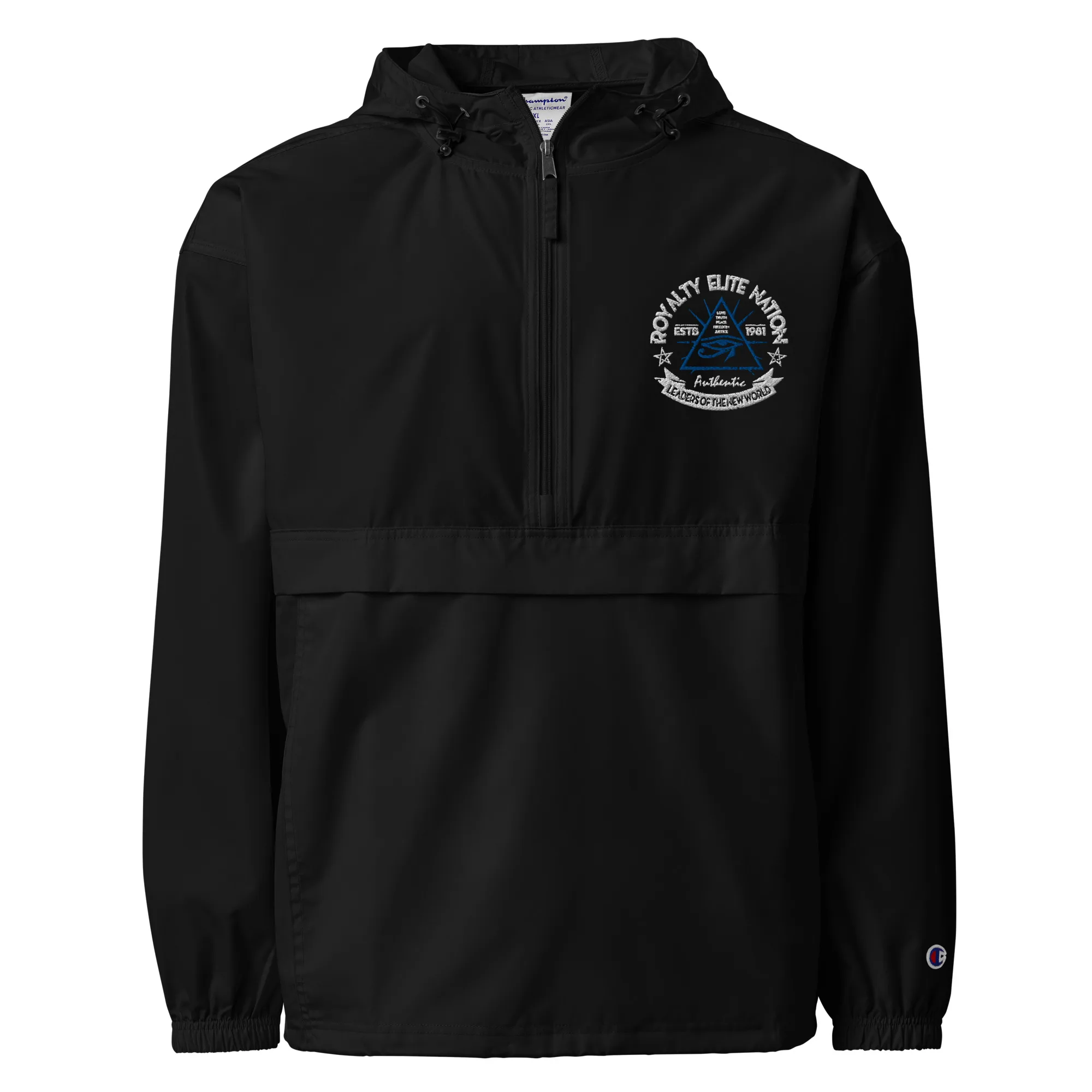 Embroidered Champion Packable Jacket - Image 13