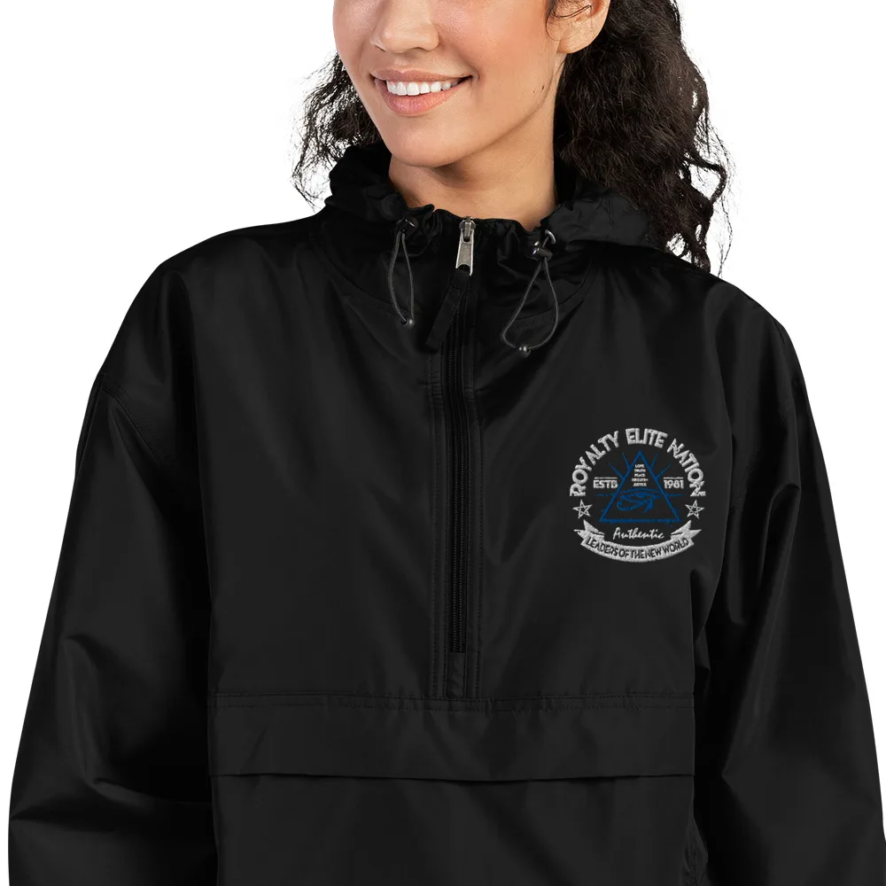 Embroidered Champion Packable Jacket - Image 3